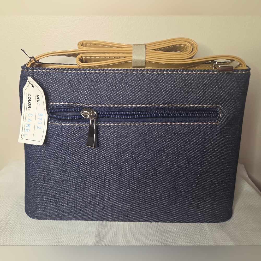 Modabella Denim Crossbody Purse NEW - Picture 2 of 6